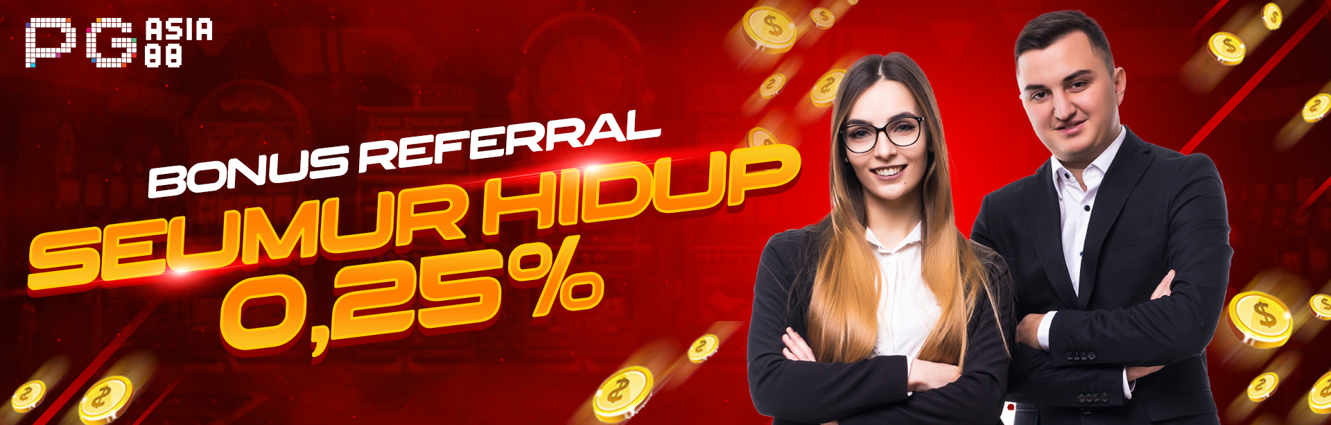 Bonus Referral 0.25%